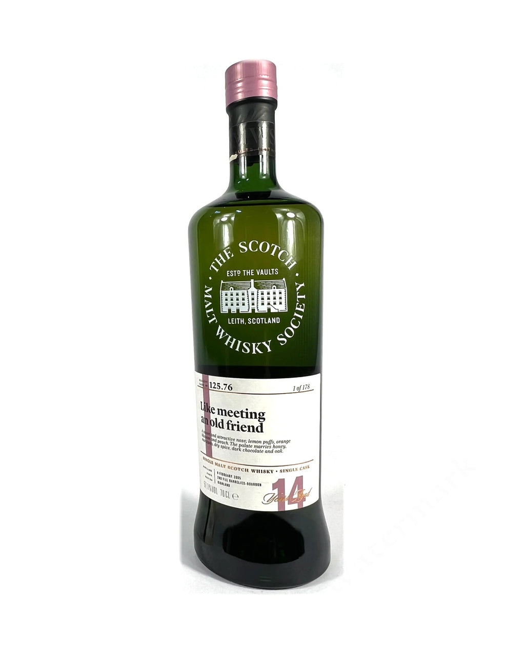 SMWS 125.76 Like Meeting an Old Friend (Glenmorangie) 14-year 2019