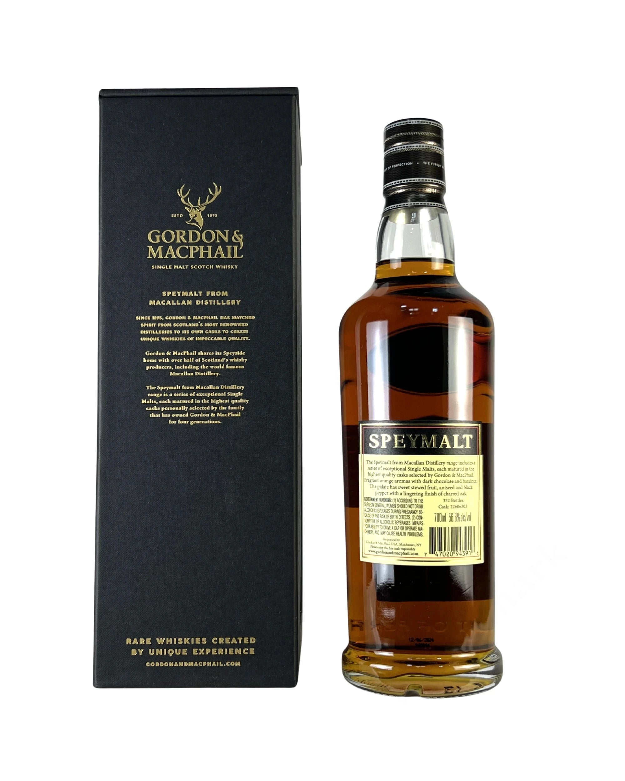 Macallan (Speymalt) 19-year Cask Strength first-fill sherry