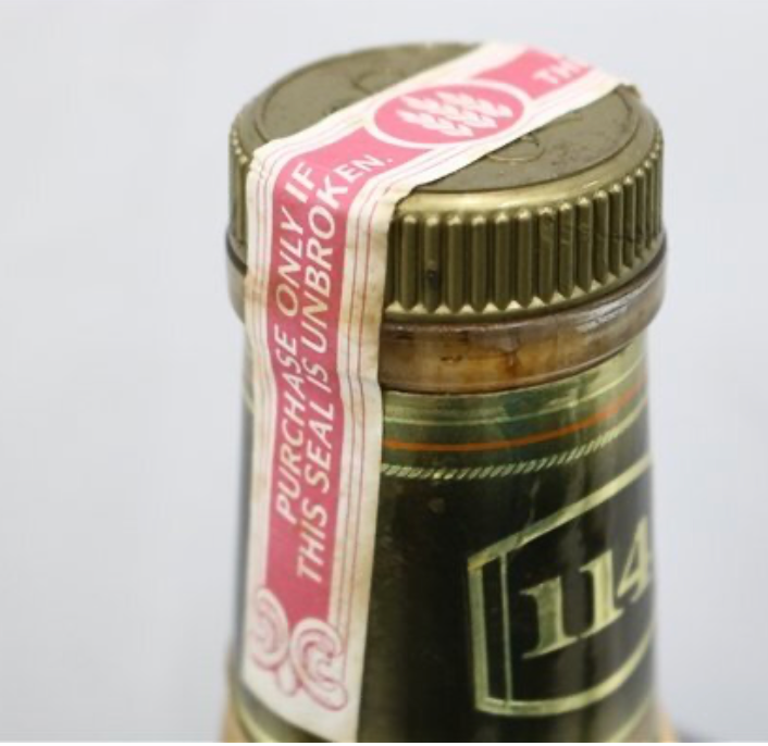 Old Grand Dad 114 Lot 18 National Distillers, 90 on glass, with box