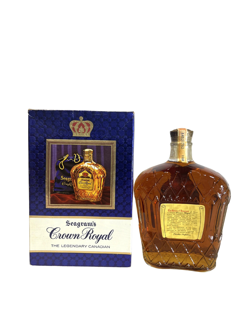 Crown Royal (1968) 80 Proof Liter