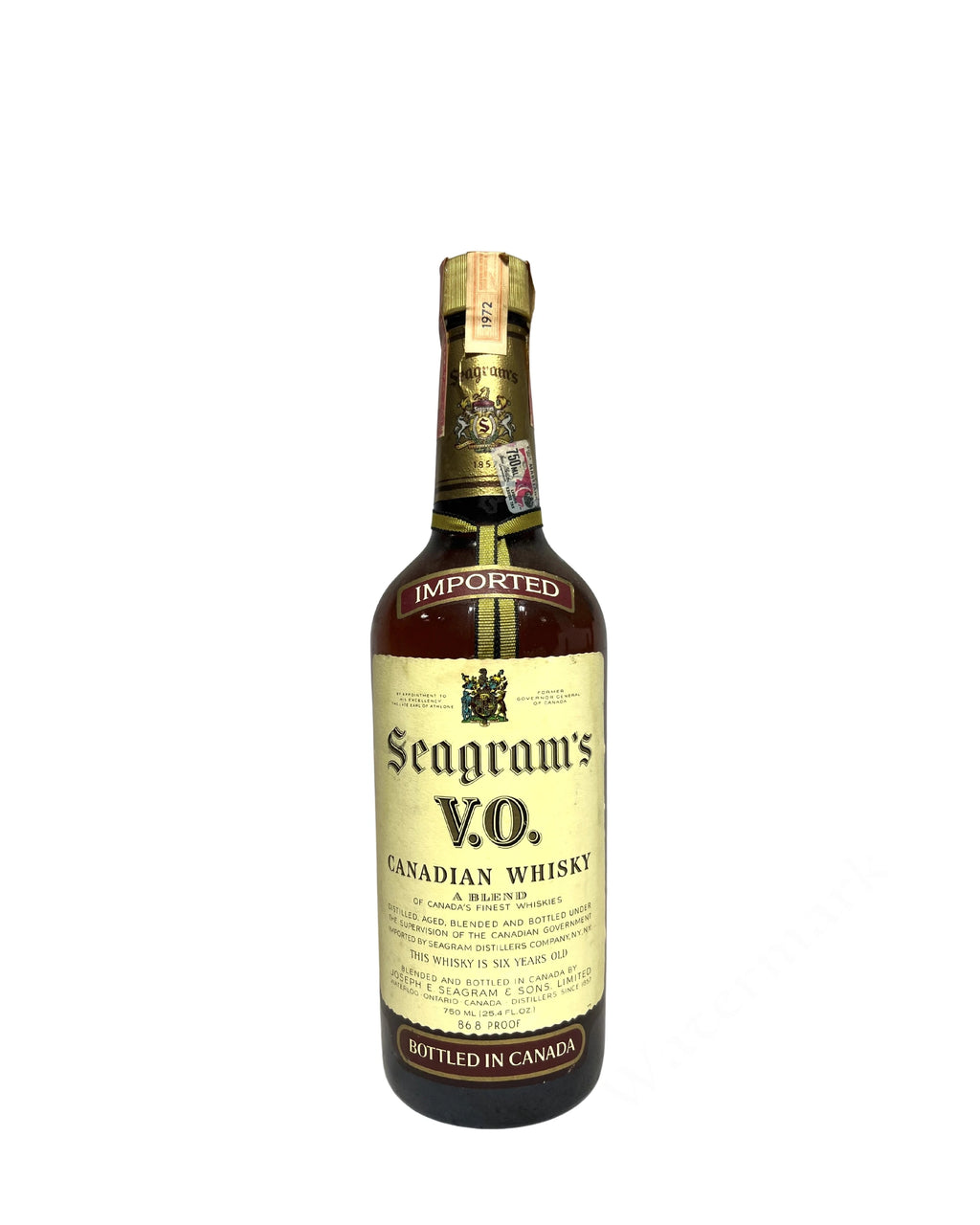 Seagram's V.O. 1972