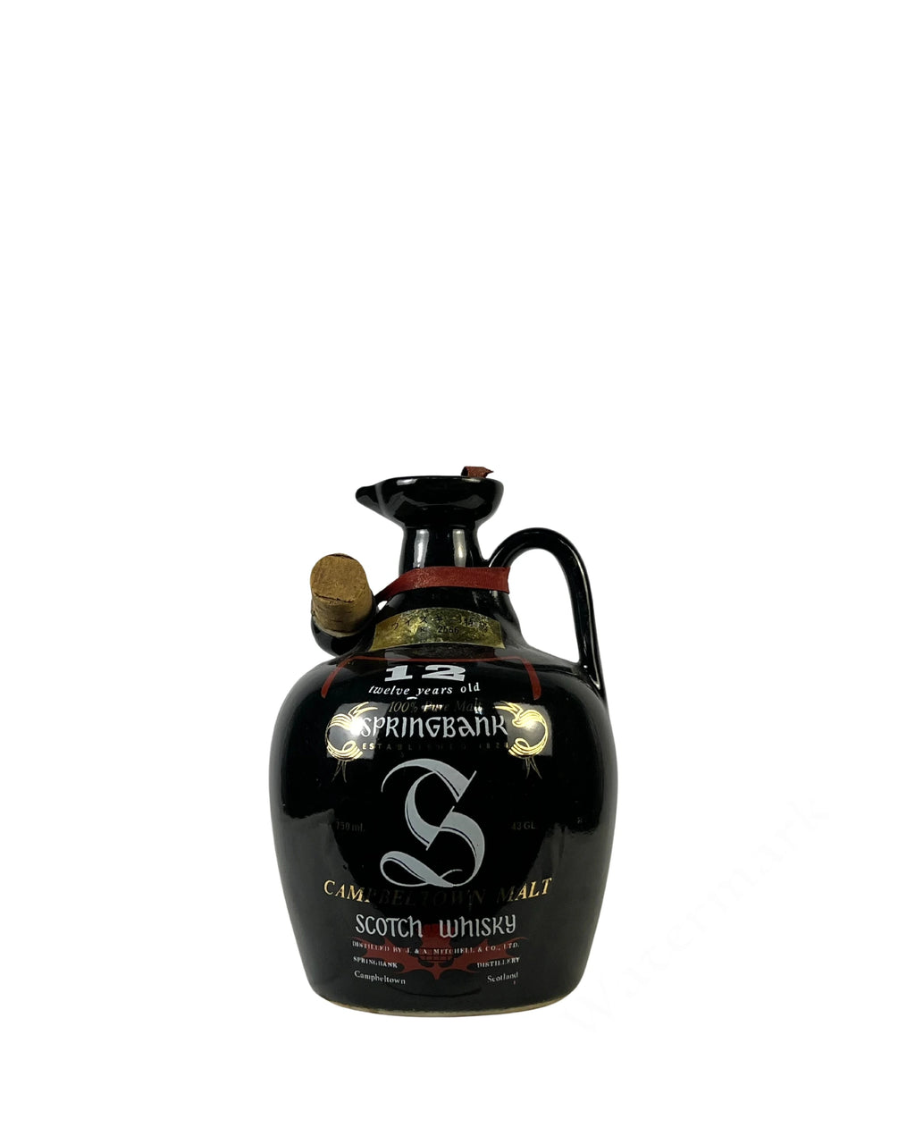 Springbank 12-year 1970's Ceramic Jug