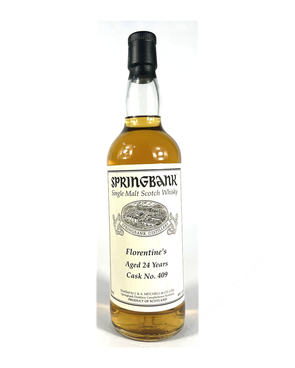 Springbank Florentine's Aged 24 Years Cask No. 409 1988
