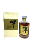 Suntory Whisky Hibiki 17 Year 1990's Gold Label 86 Proof 700ml with box