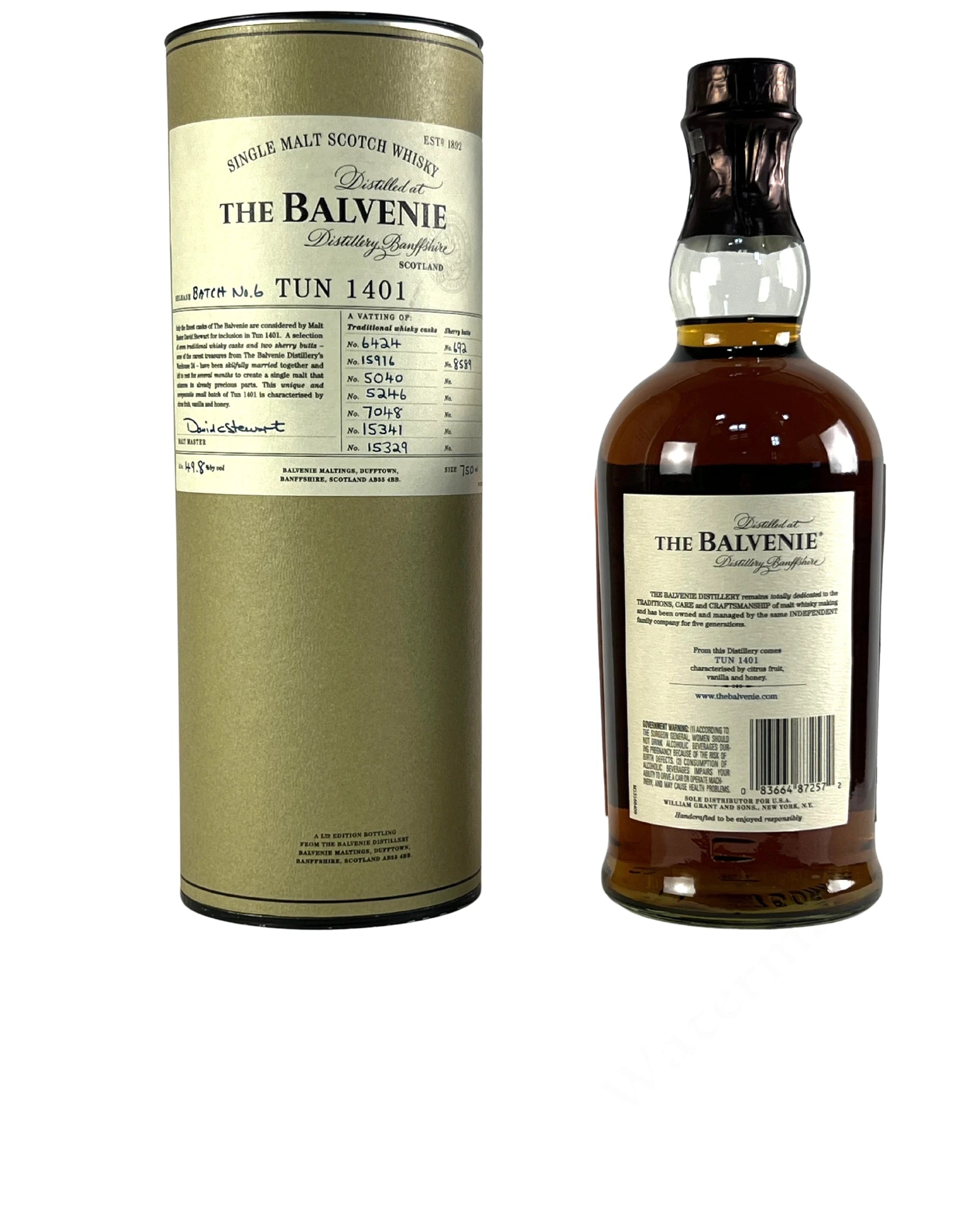 The Balvenie Batch No.6 Tun 1401