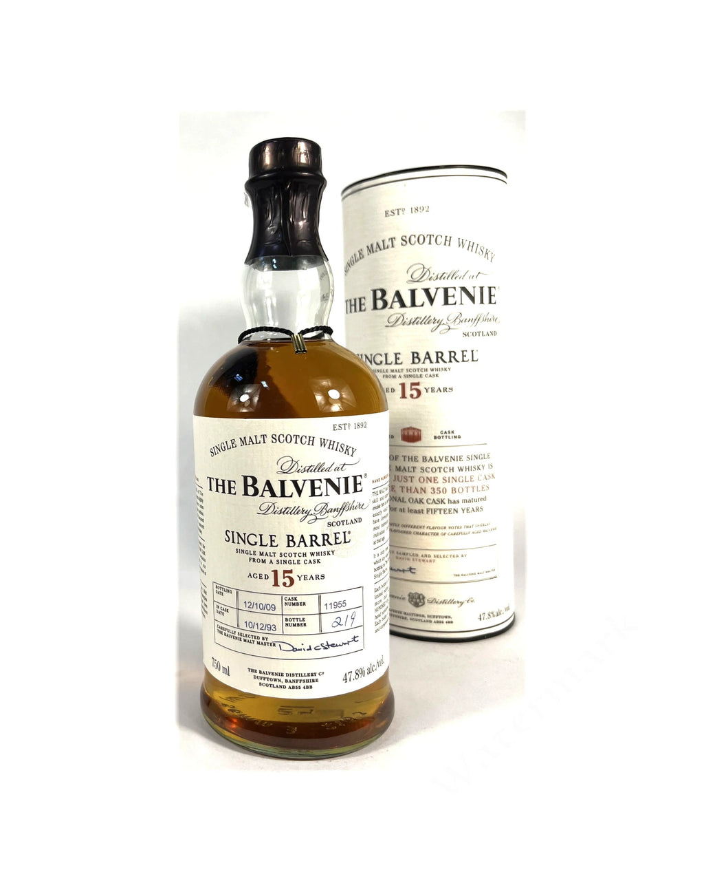 The Balvenie Single Barrel Aged 15 Years 1993–2009