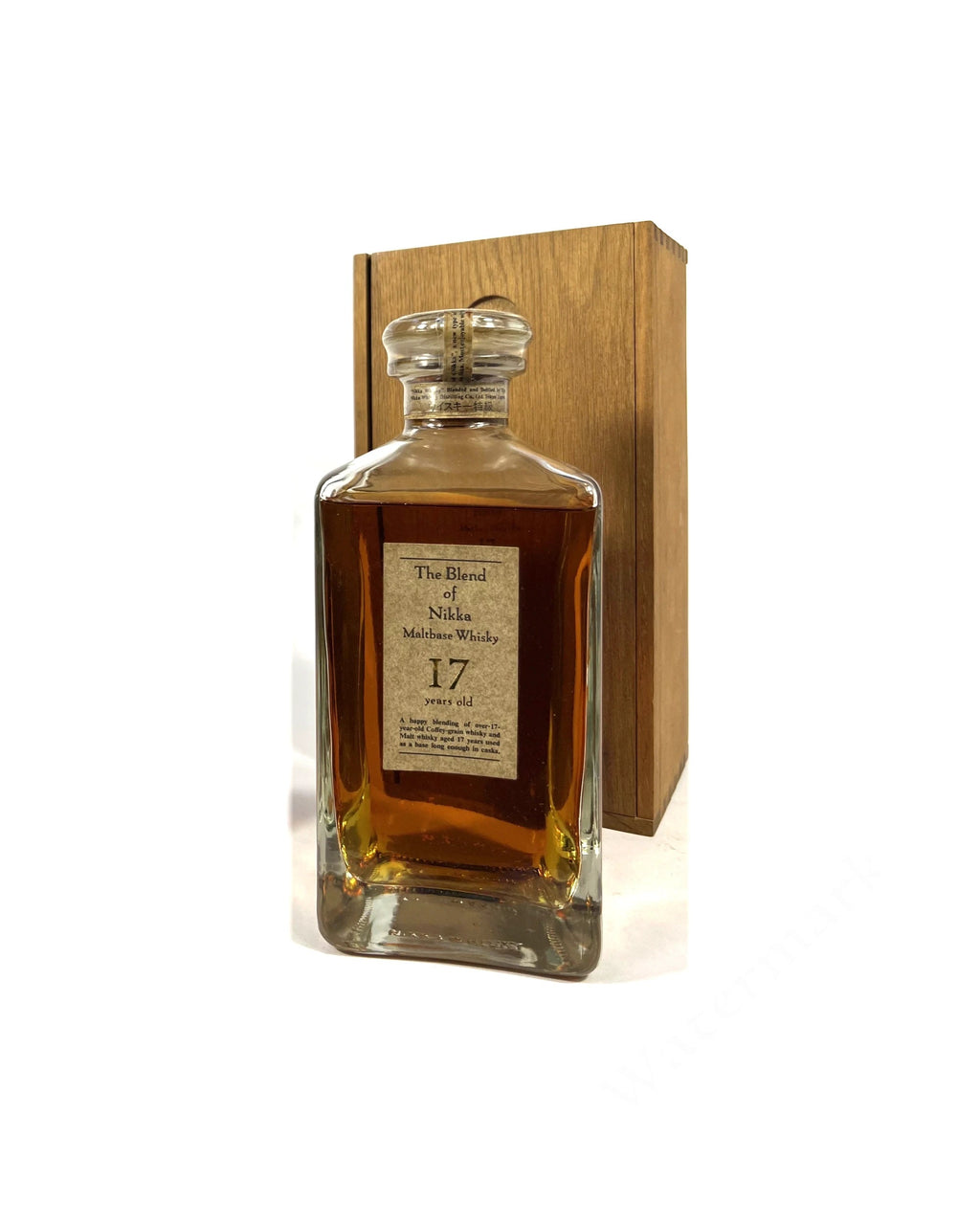 The Blend of Nikka Maltbase 17-year with box