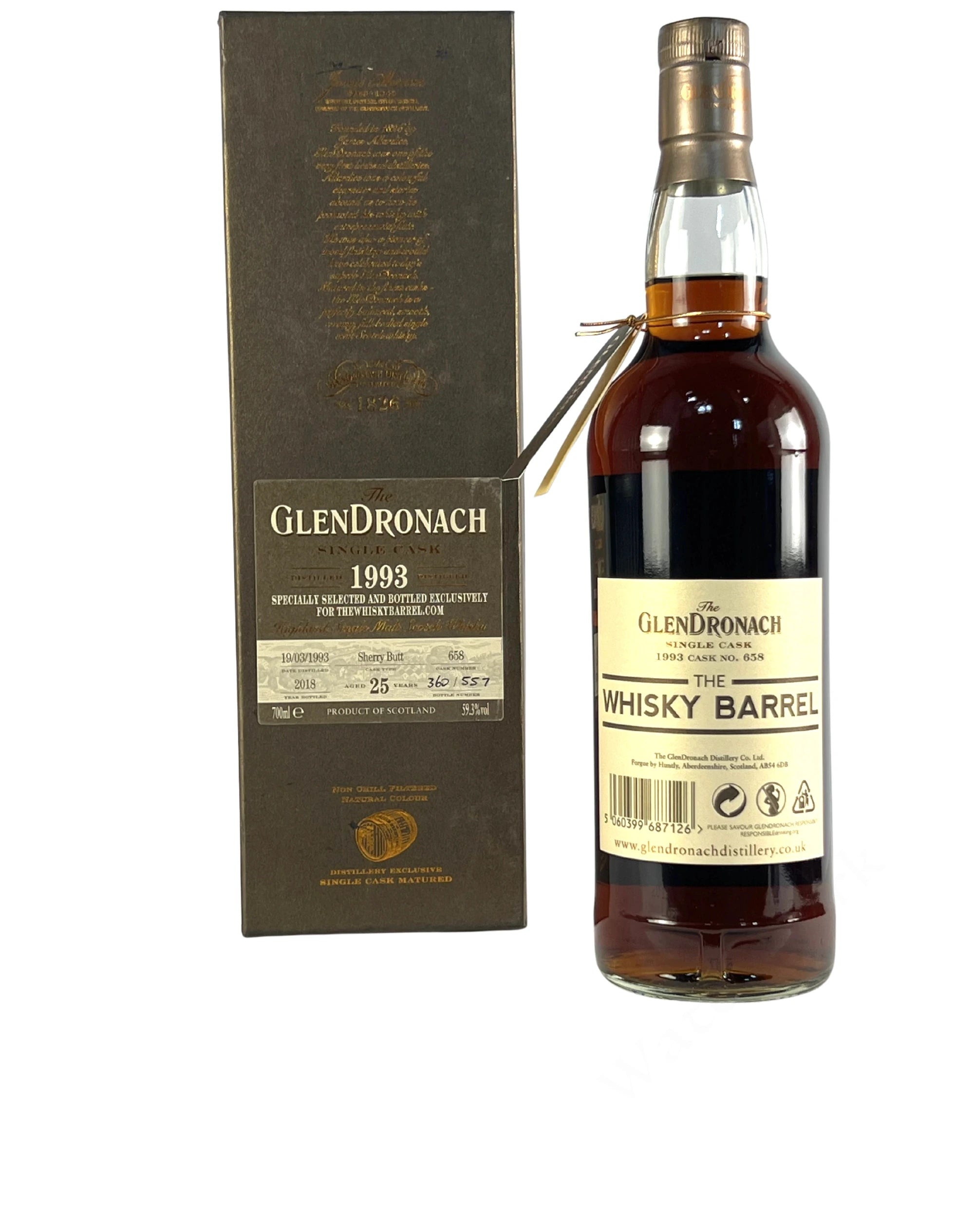 The Glendronach Single Cask 1993 25-year