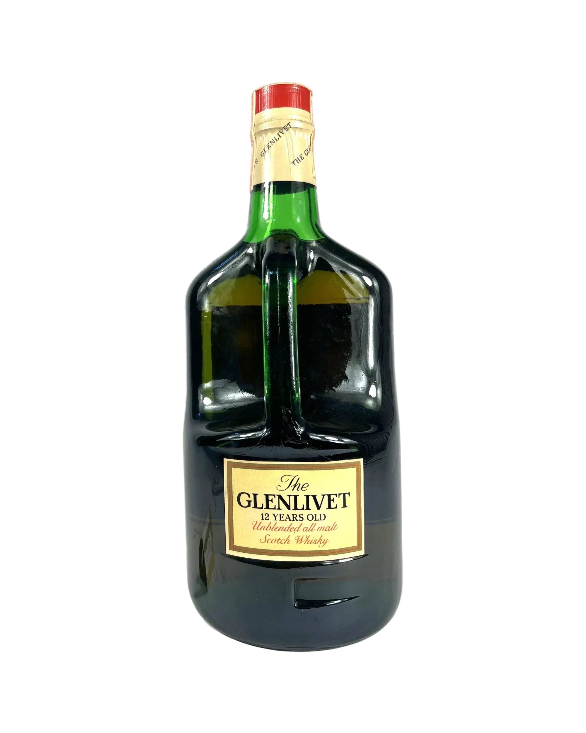 The Glenlivet 12 Years Old Unblended All Malt 1970's 1.75 Liter