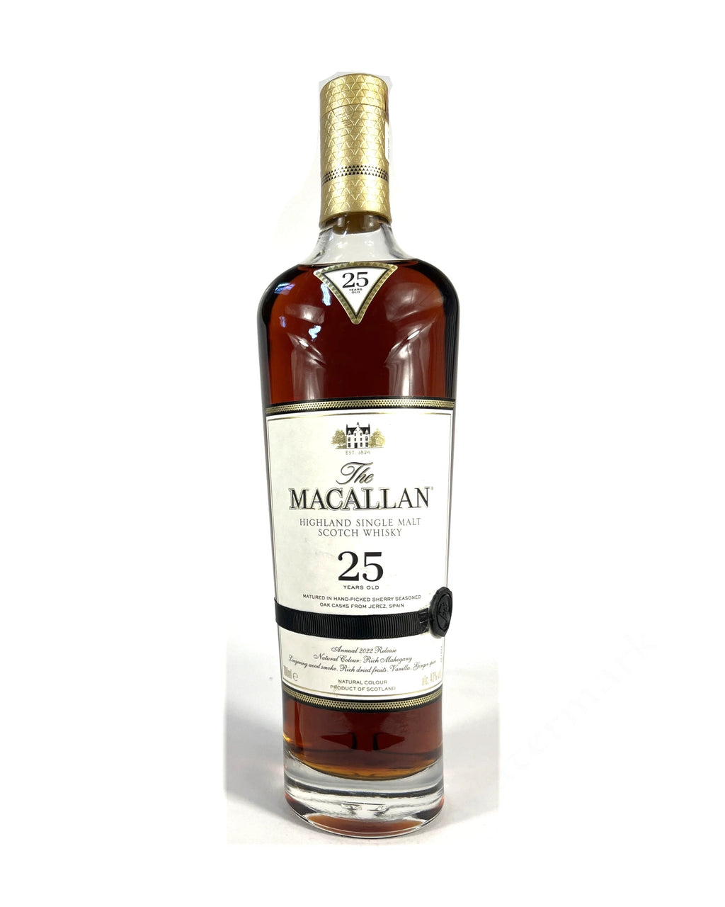 The Macallan 25-year Sherry Cask 2022 700ml (no box)