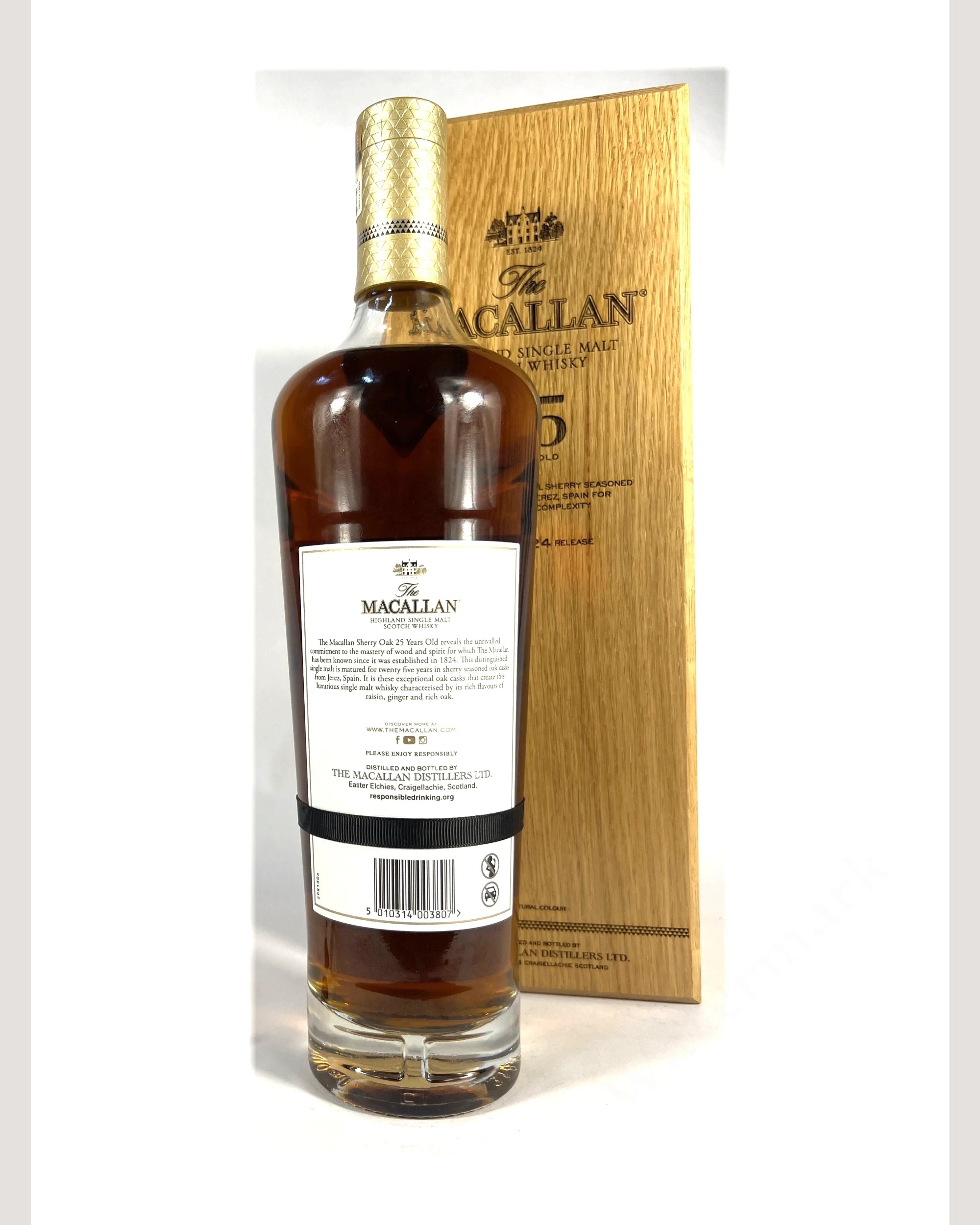 The Macallan 25-year Sherry Cask 2024 700ml