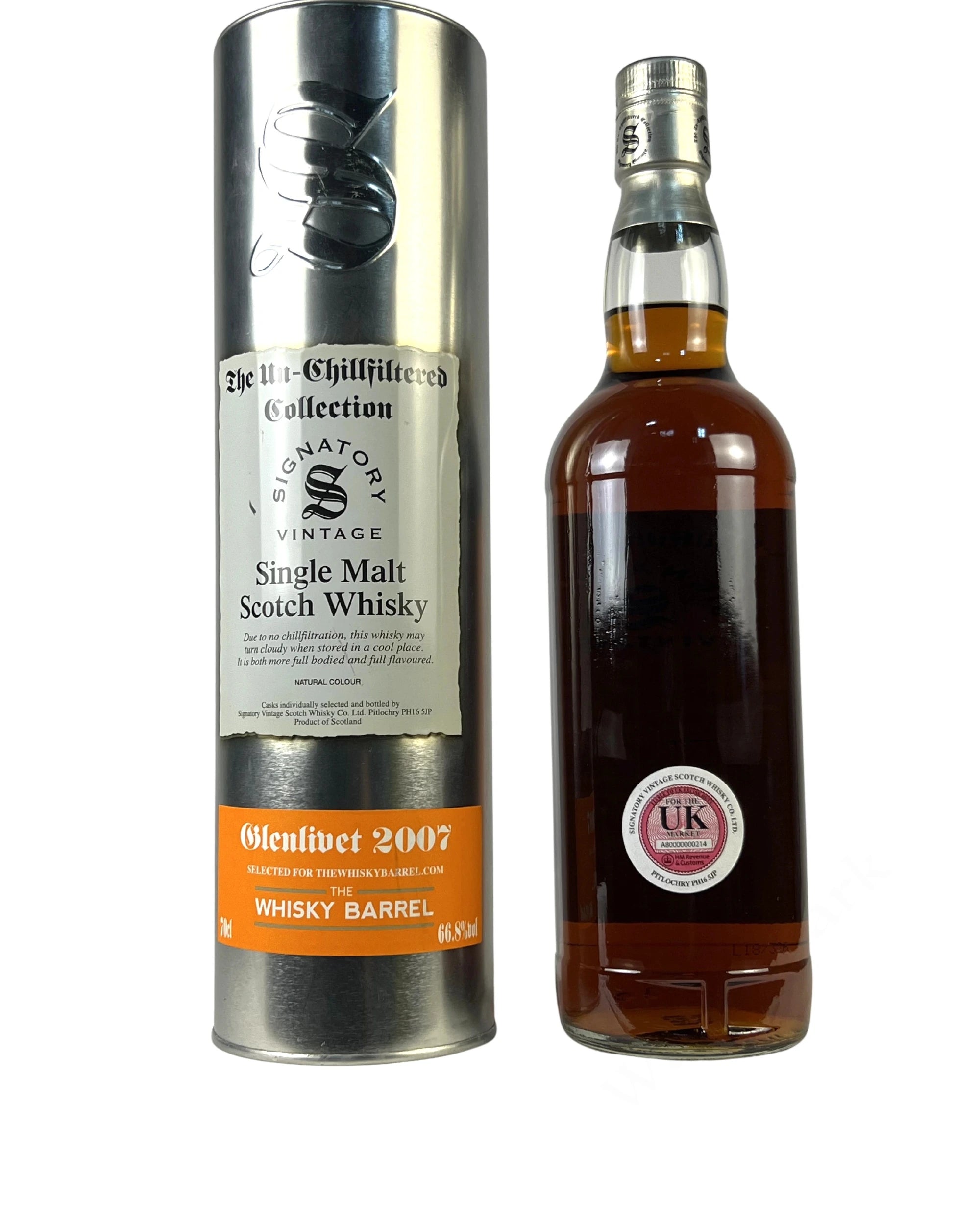 Signatory Glenlivet 2007–2018