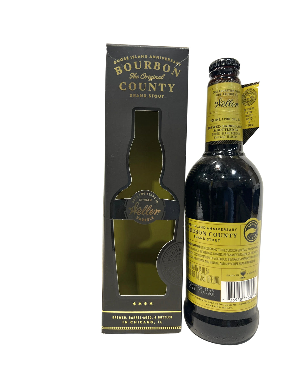 Weller Goose Island Anniversary Bourbon County Brand Stout (2020) 250ml
