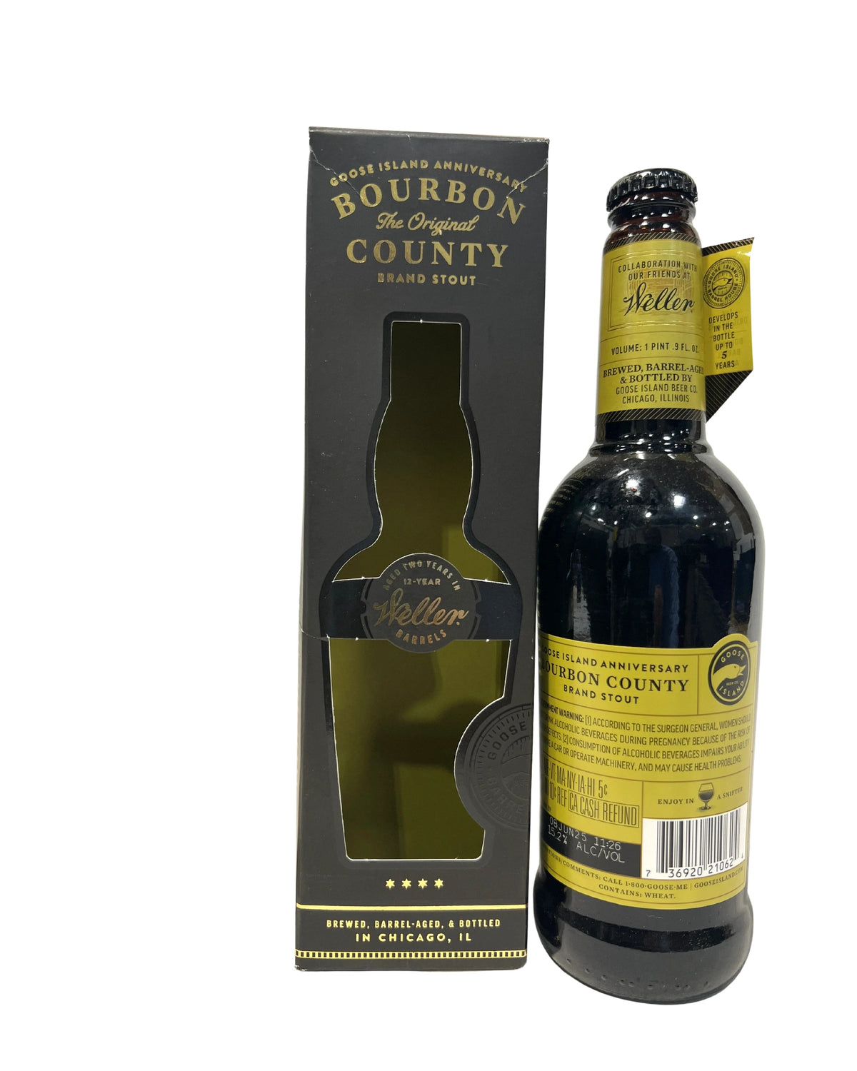 Weller Goose Island Anniversary Bourbon County Brand Stout (2020) 250ml