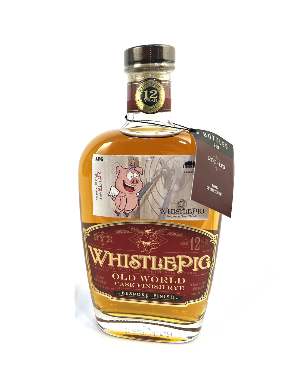 Whistlepig Old World Cask Finish Rye private pick for LFG