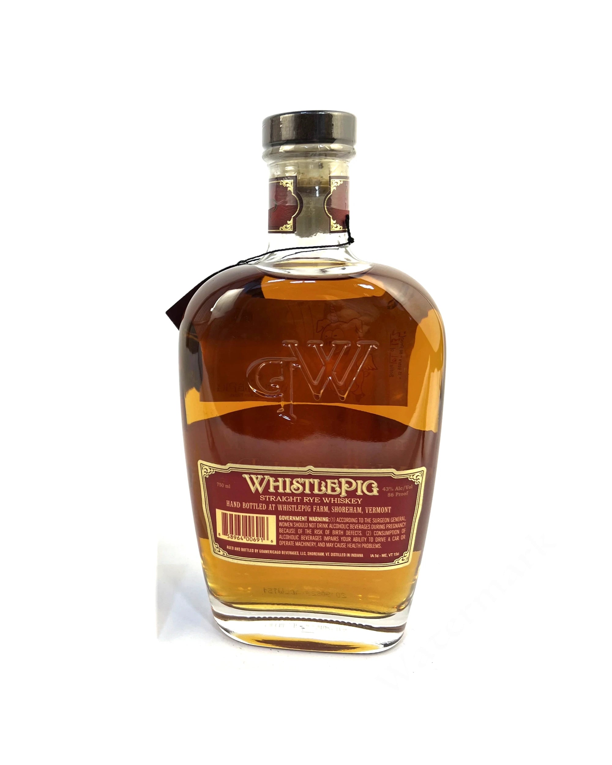 Whistlepig Old World Cask Finish Rye private pick for LFG