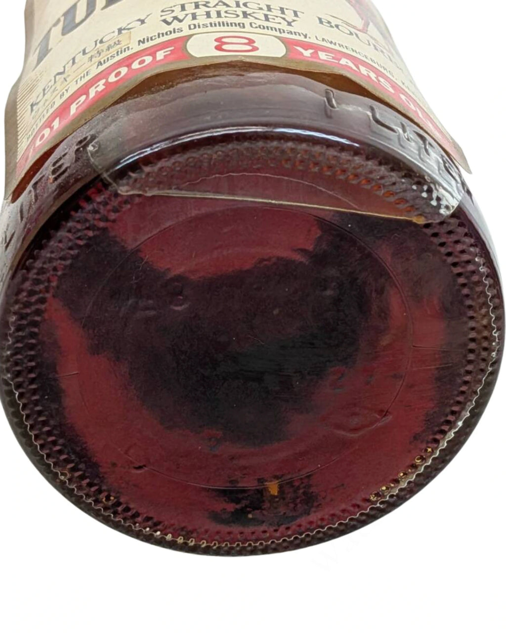 Wild Turkey 8/101 1987 Liter (minor foil damage)