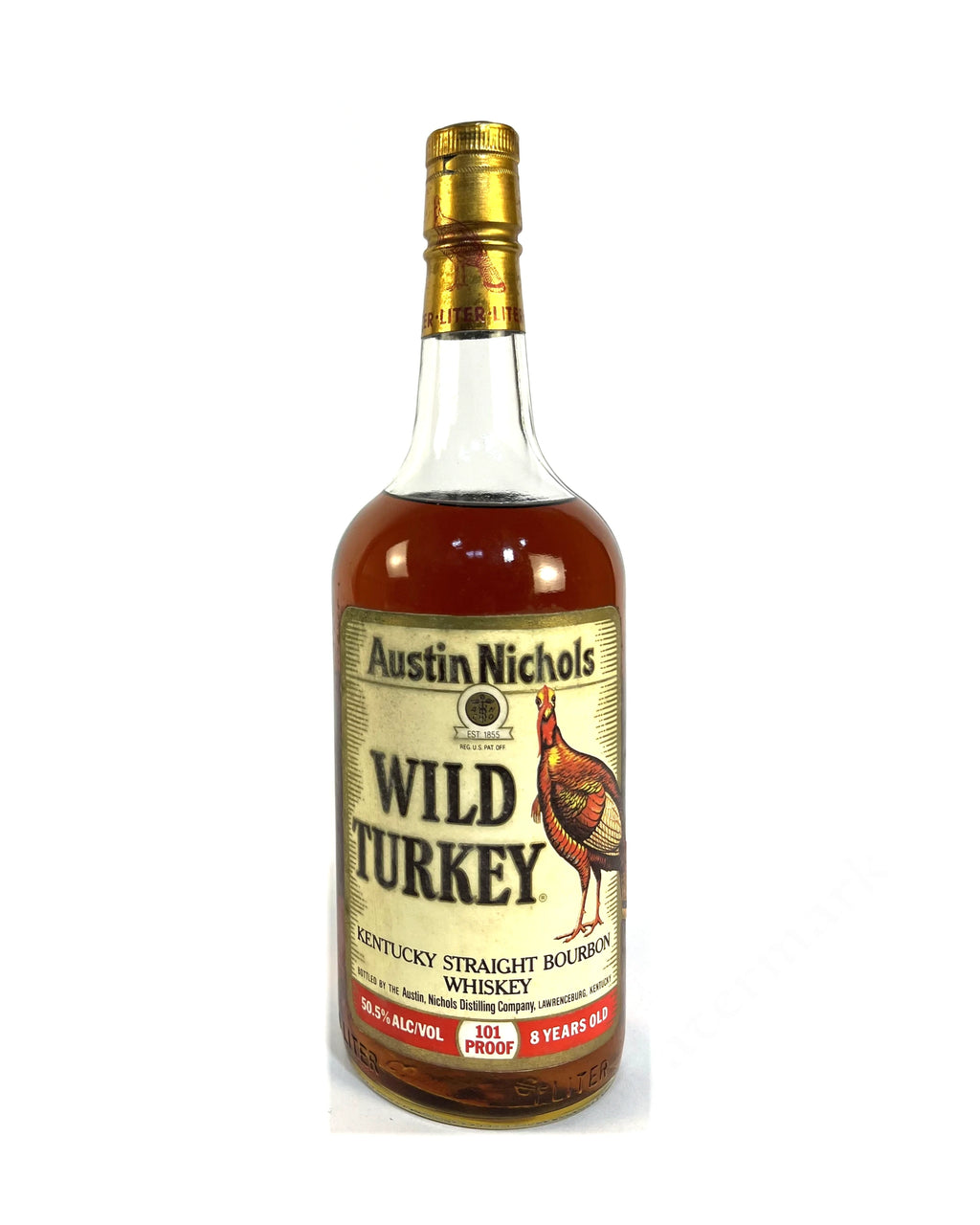 Wild Turkey 8/101 1990 Liter