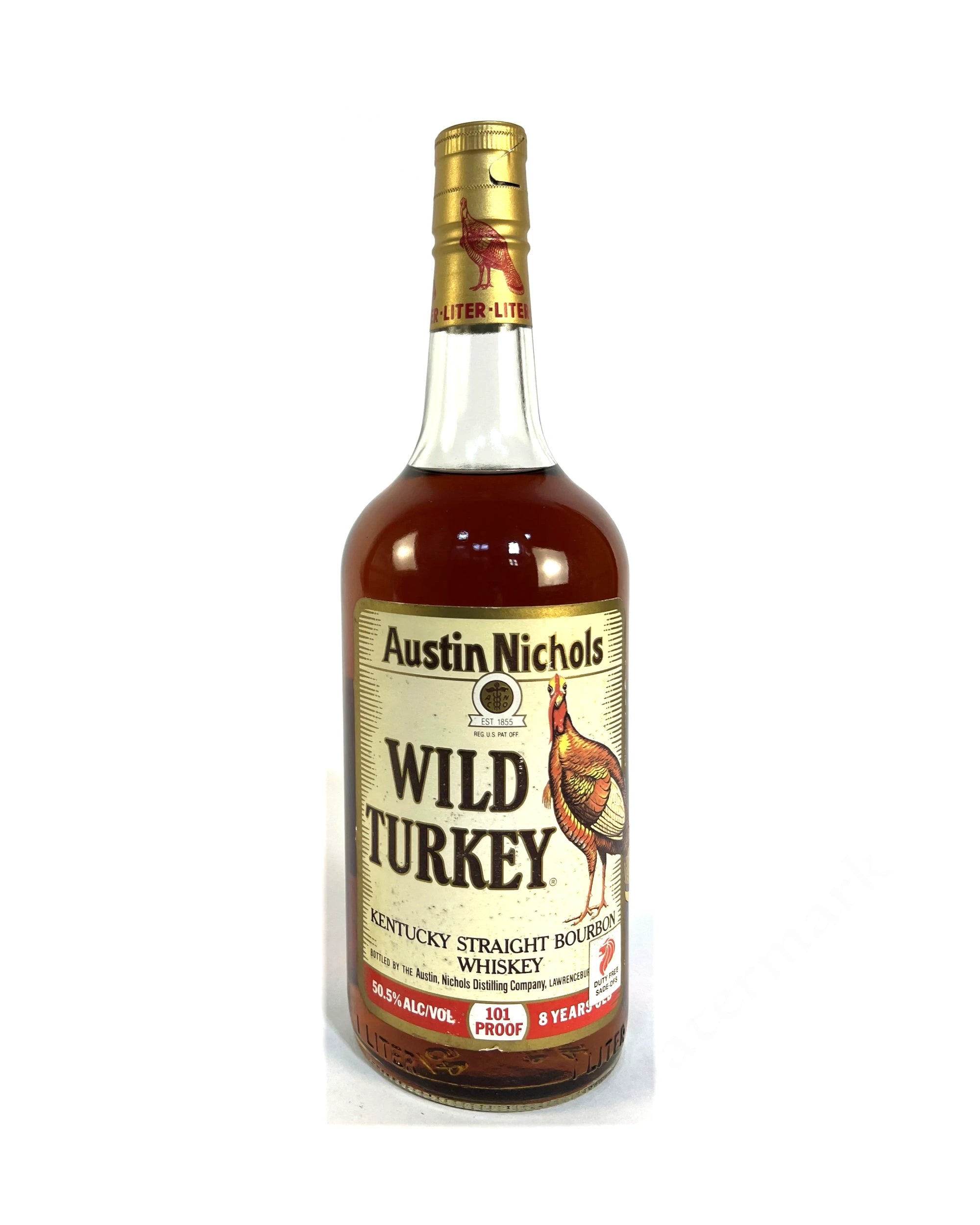 Wild Turkey 8/101 1992 Liter