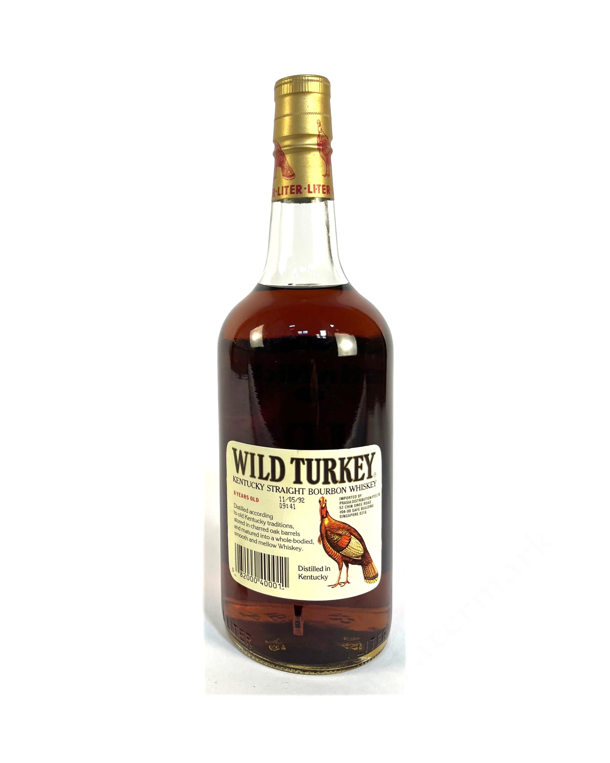Wild Turkey 8/101 1992 Liter