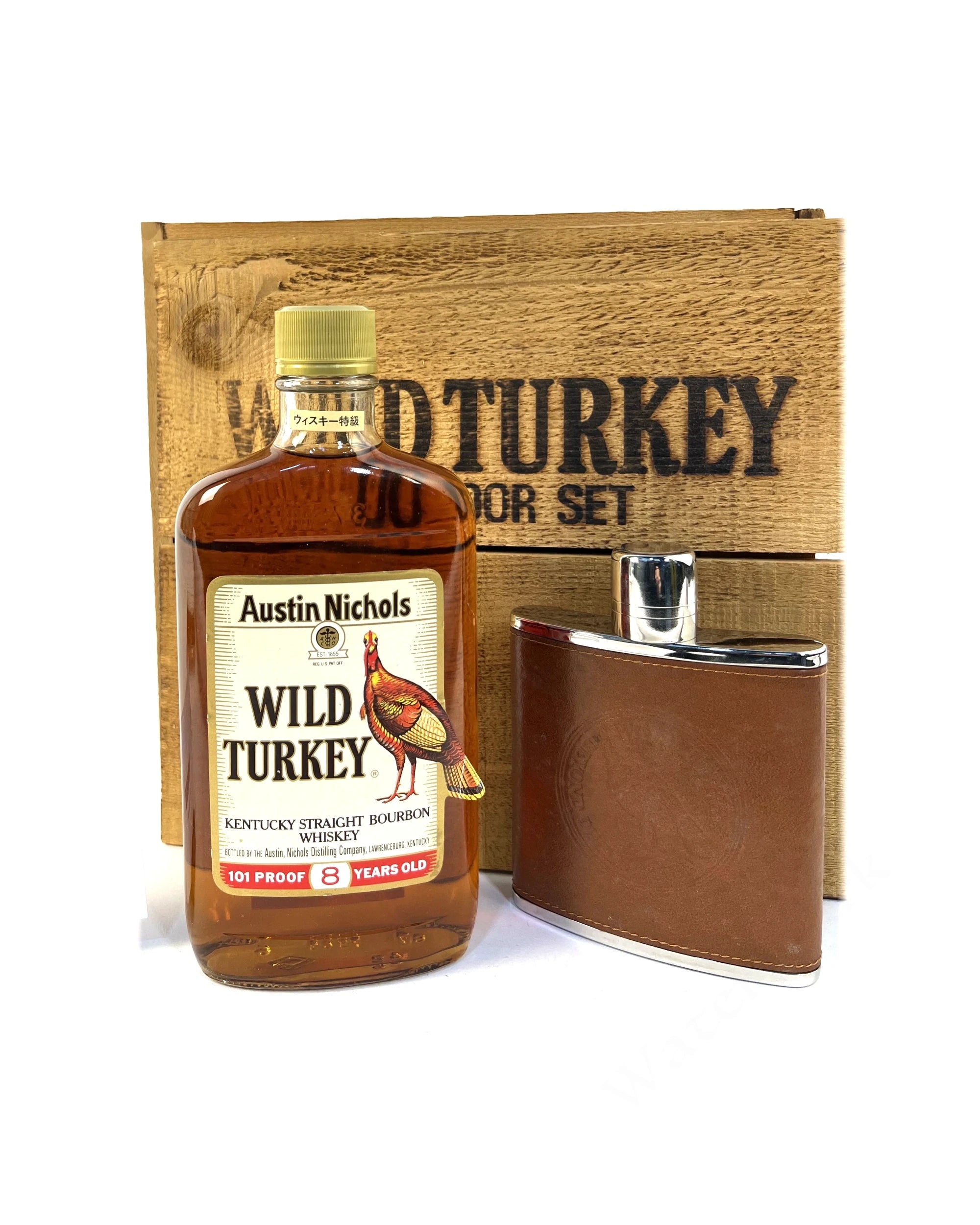 Wild Turkey 8/101 Outdoor Set 375ml 1987