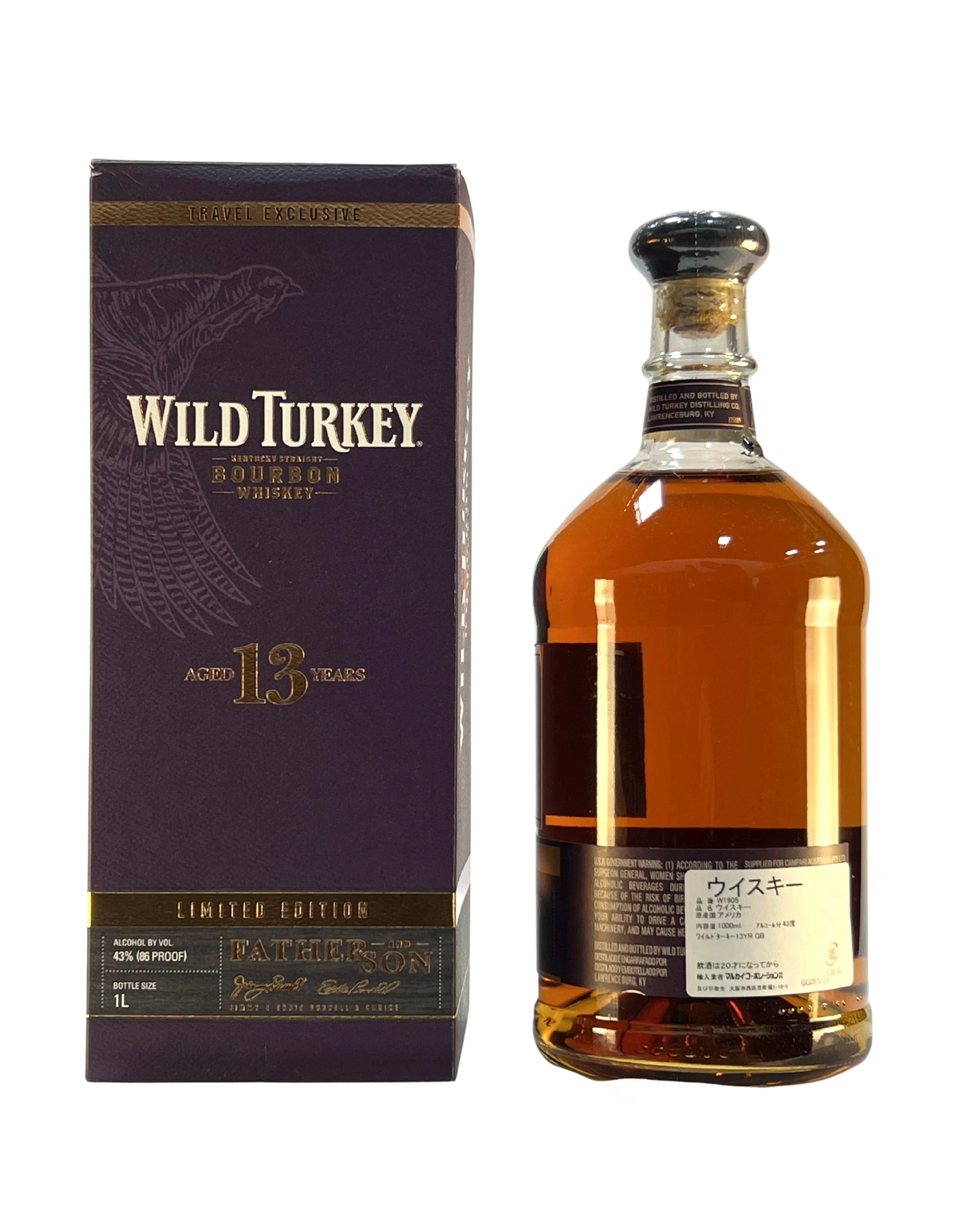 Wild Turkey Father & Son 13-year Liter
