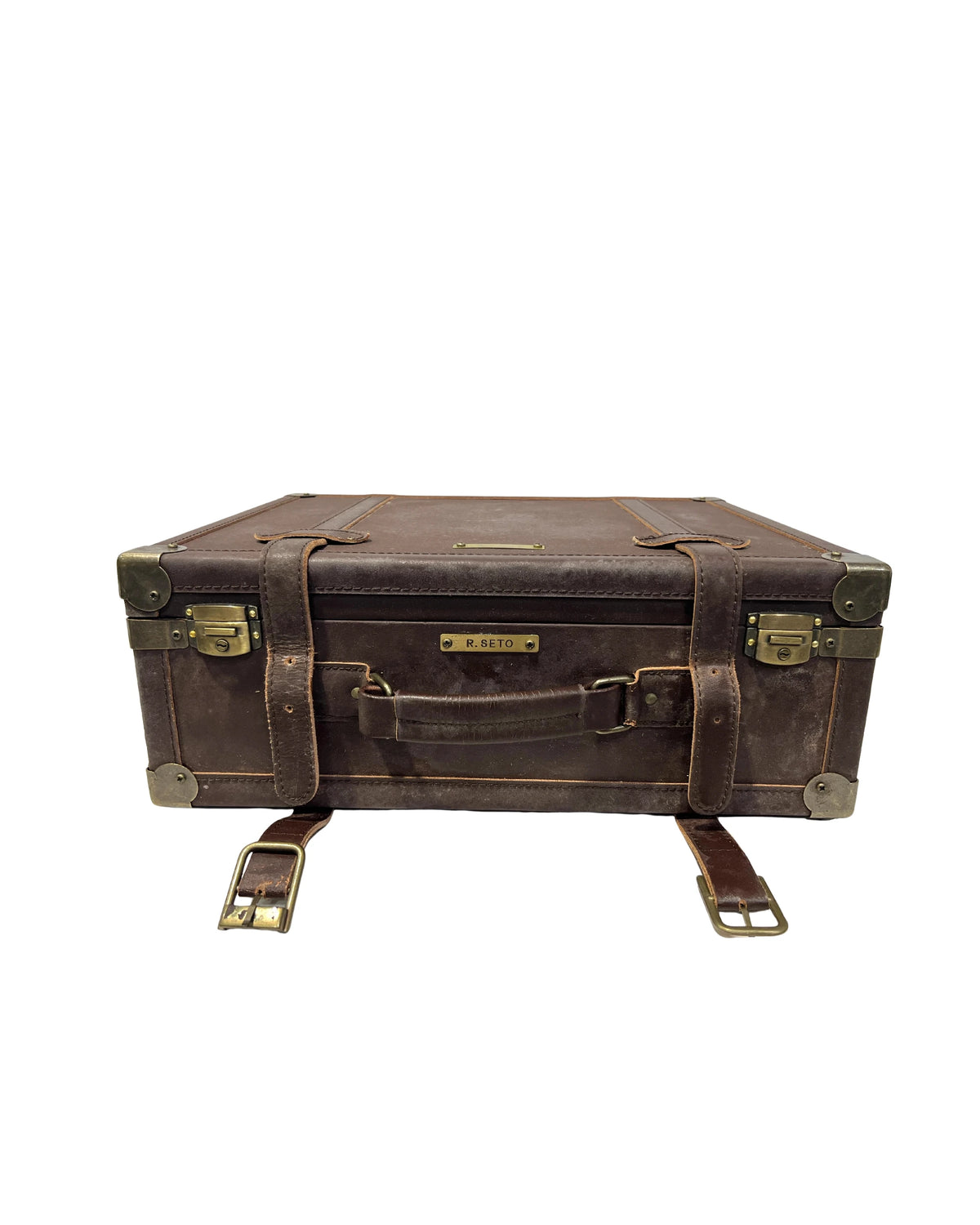 Wild Turkey Blues Bar Set Suitcase with coasters, shot glass, mirror, harmonica, flask, and cigarette holder (no alcohol included)