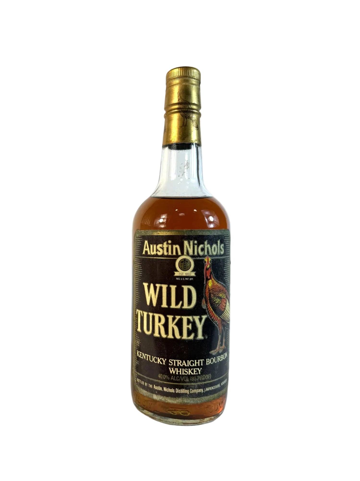 Wild Turkey Brown Label 80pf. 1991