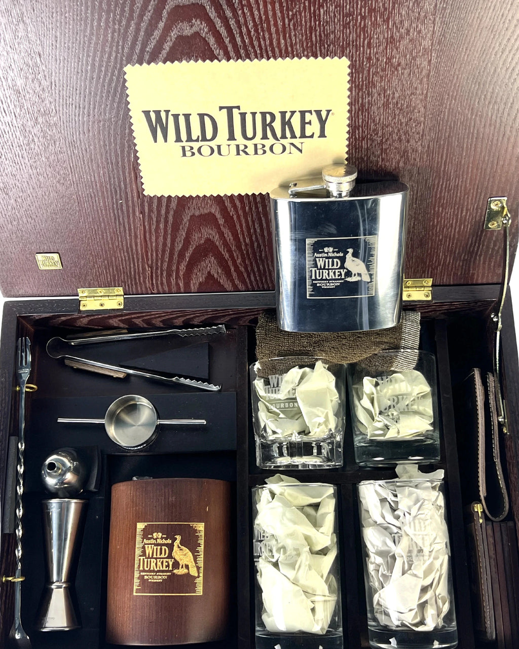 Wild Turkey Vintage Bar Set