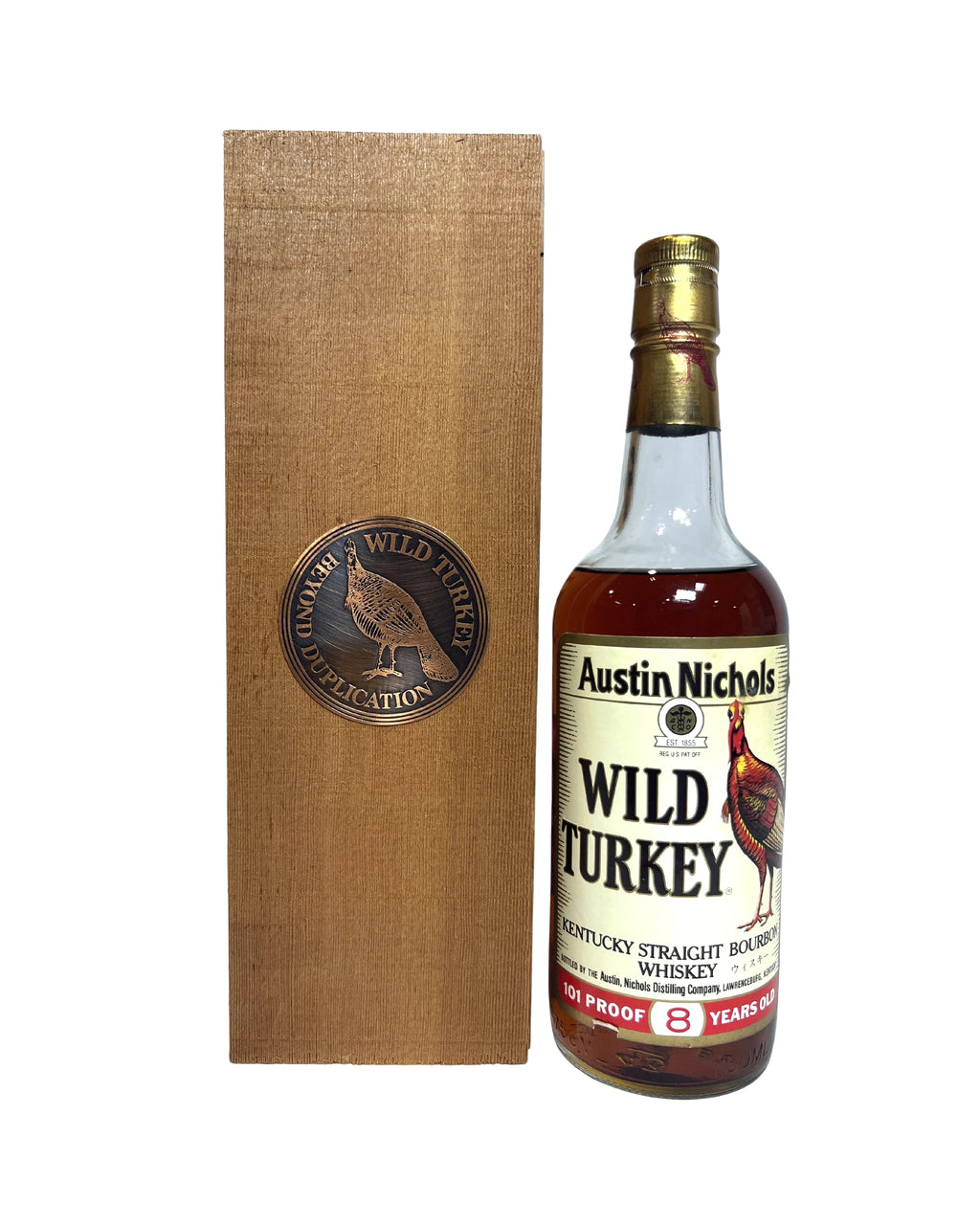 1989 Wild Turkey Kentucky Straight Bourbon Whiskey 8y/101 (1989) 101 Proof 750ml
