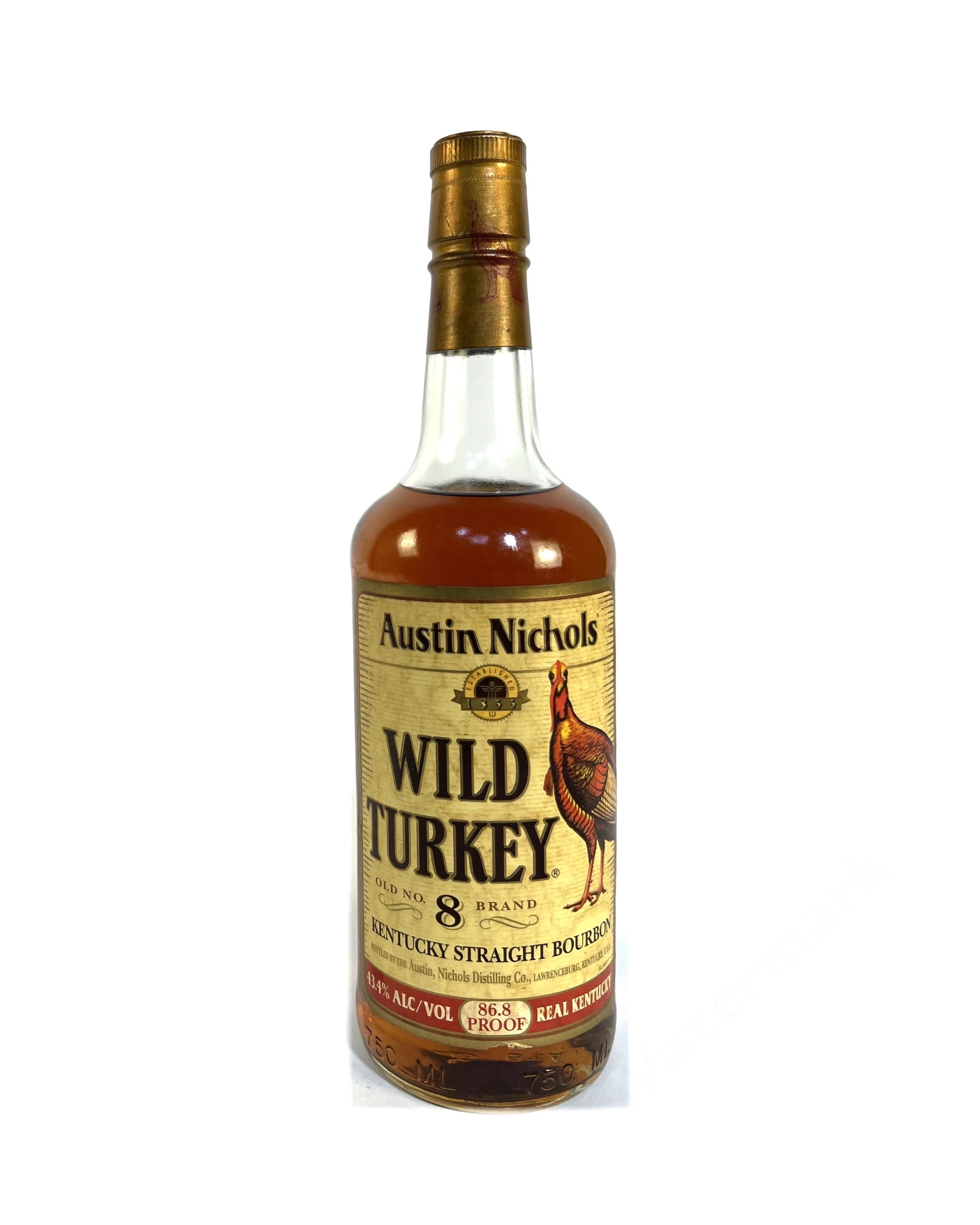 Wild Turkey Old No. 8 1996 86.8 pf. 750ml
