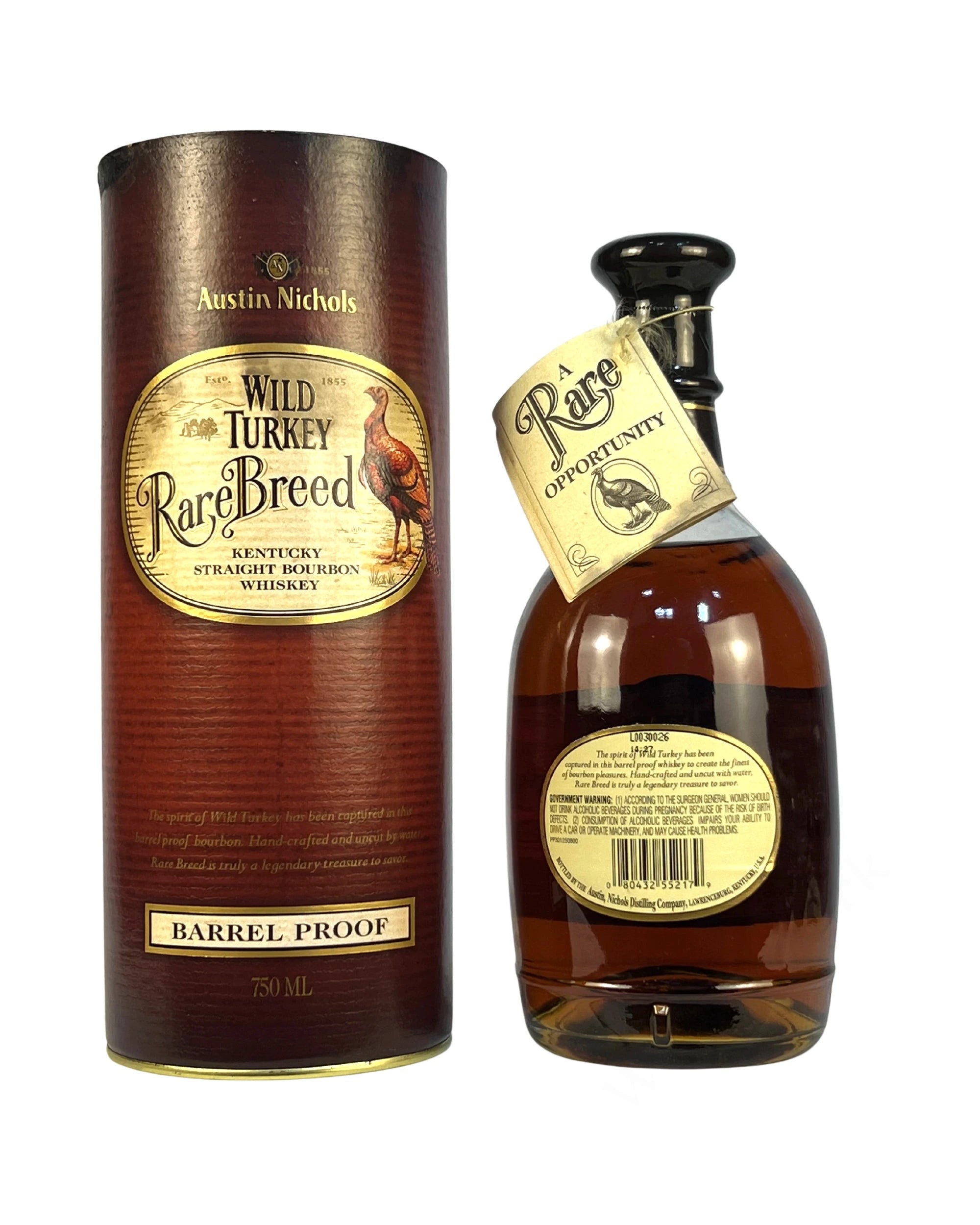 Wild Turkey Rare Breed 01-99 2000