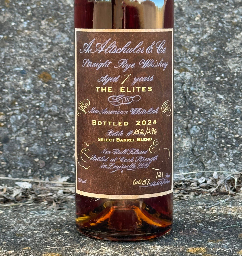 A. Altschuler & Co. "The Elites" Rye 121 proof