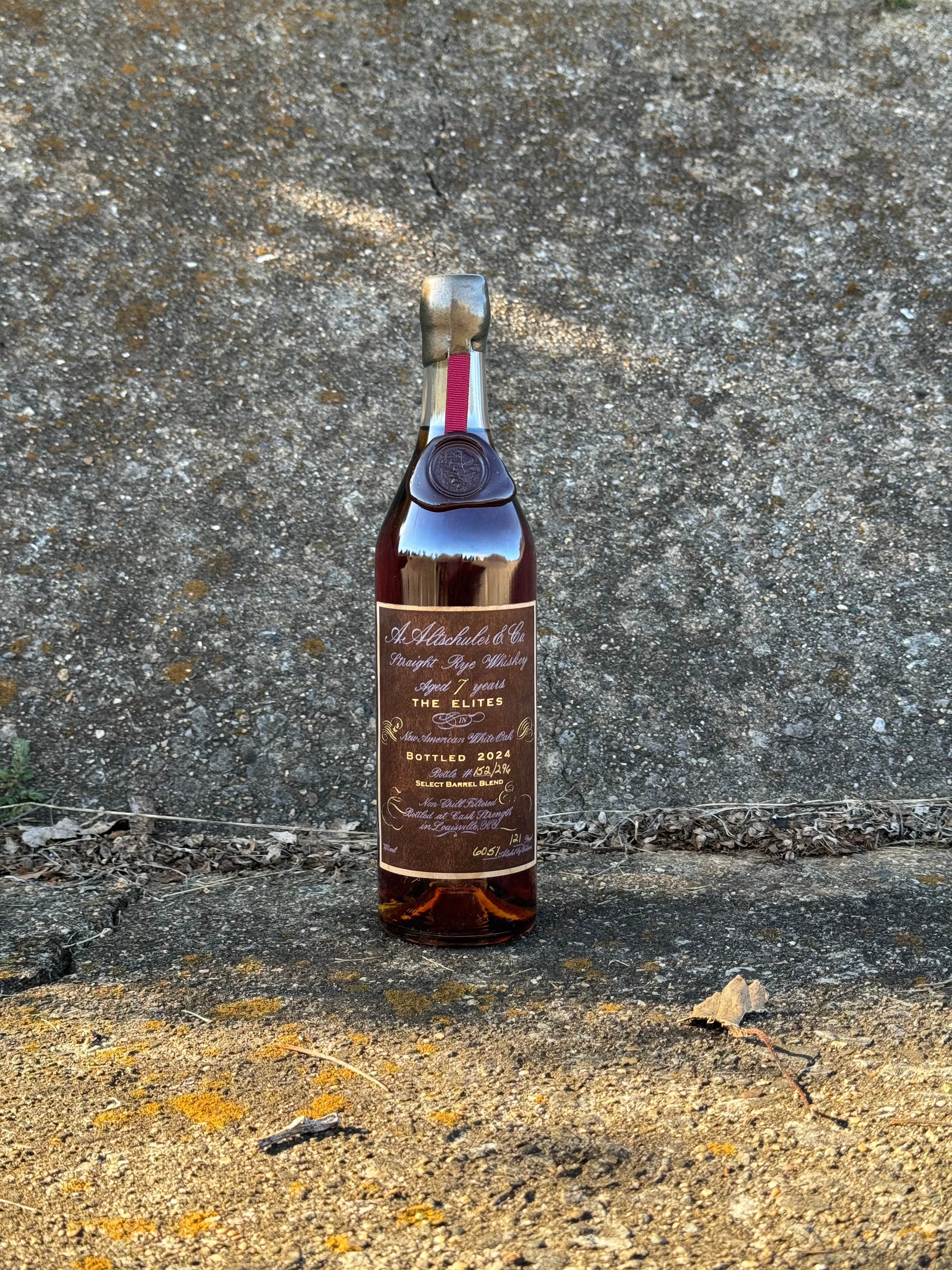 A. Altschuler & Co. "The Elites" Rye 121 proof