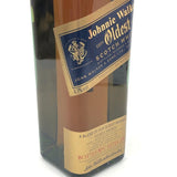 Johnnie Walker Oldest, 1990's predecessor to Blue Label with box