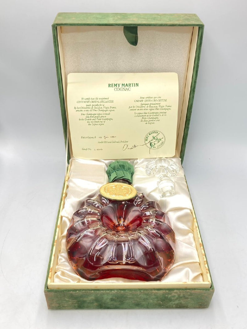 Remy Martin Centaure Cristal Fine Champage Cognac wih presentation box