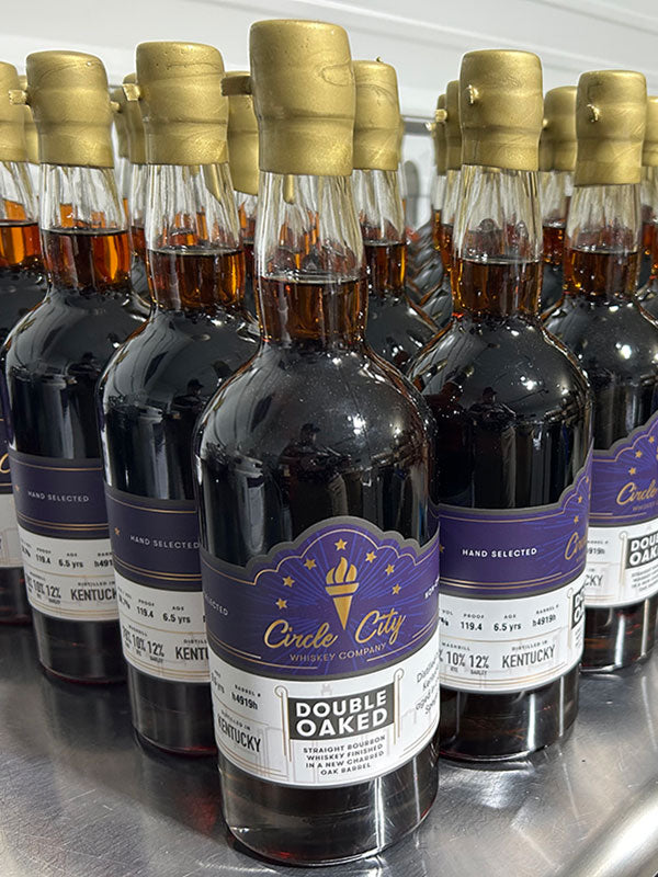 Circle City Double Oaked Straight Bourbon Whiskey 119 Proof 750ml
