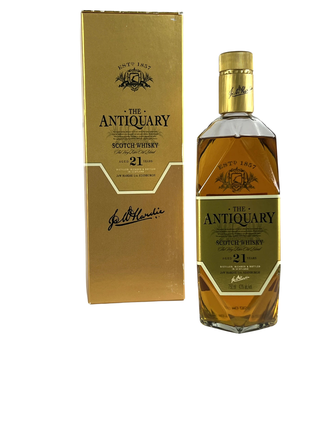 The Antiquary 21-year Scotch -bottle front
