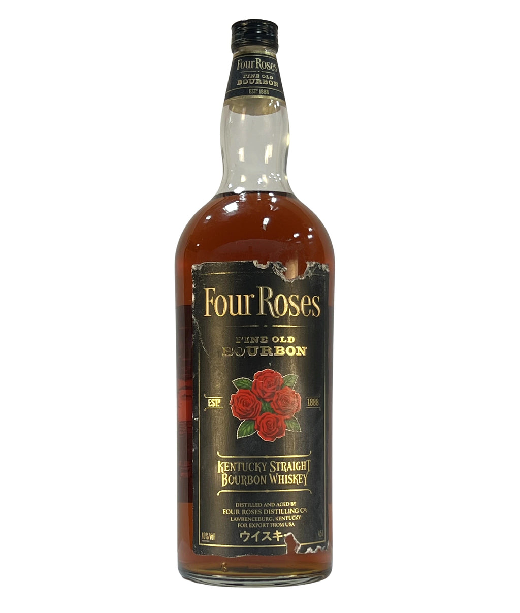 Four Roses Black Label 4.5 Liter -bottle front