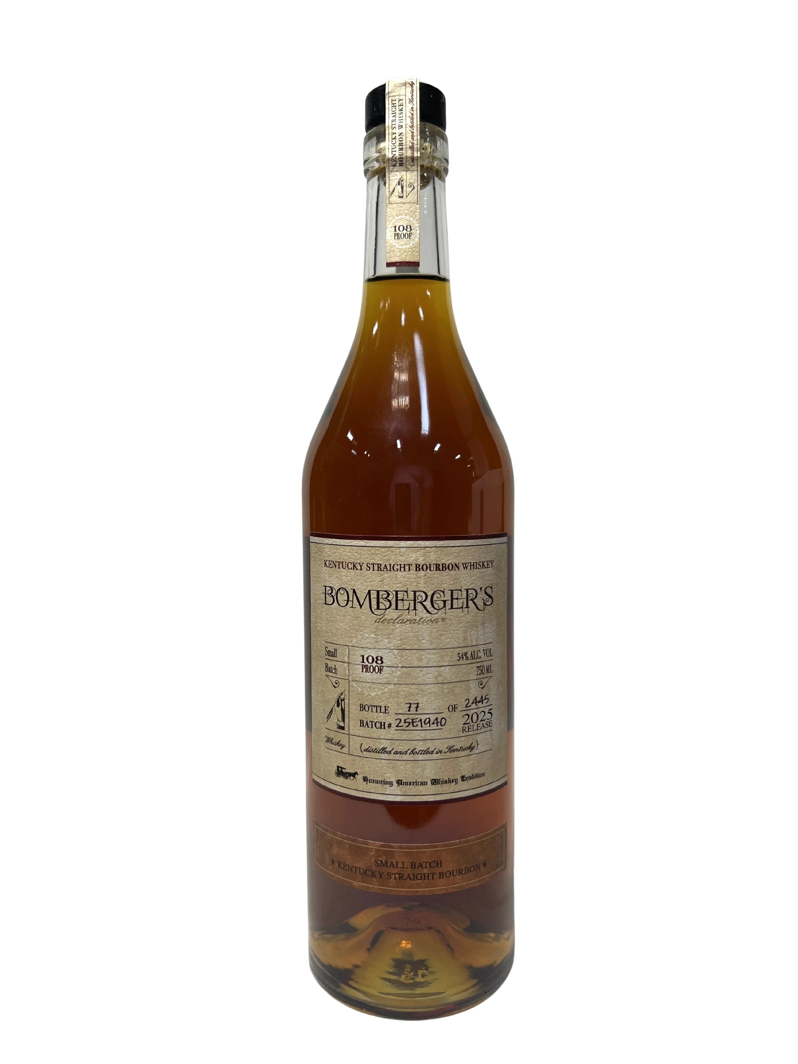 Bomberger's Declaration (Micthers) -bottle front
