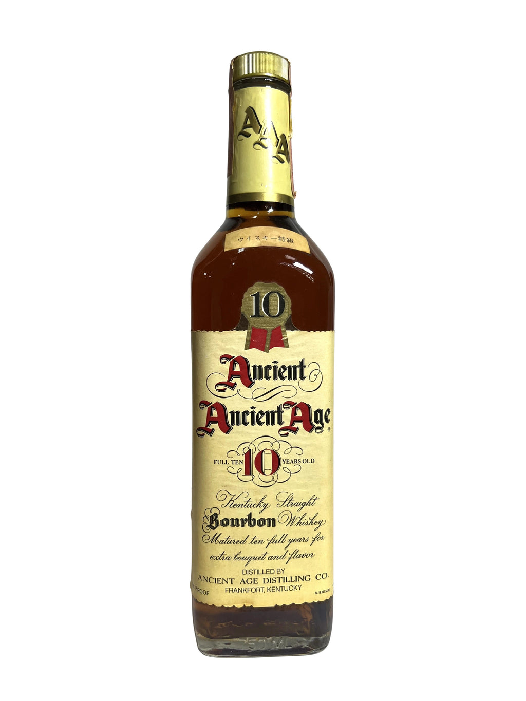 Ancient Ancient Age 10-year 1972 -bottle front