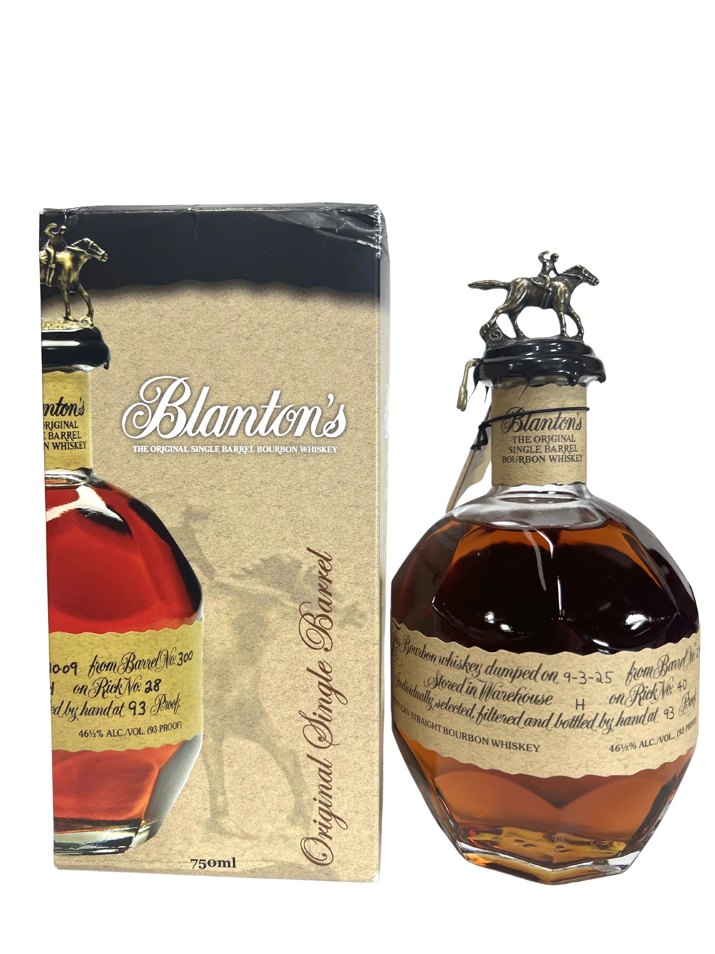 Blanton's Single Barrel -bottle front