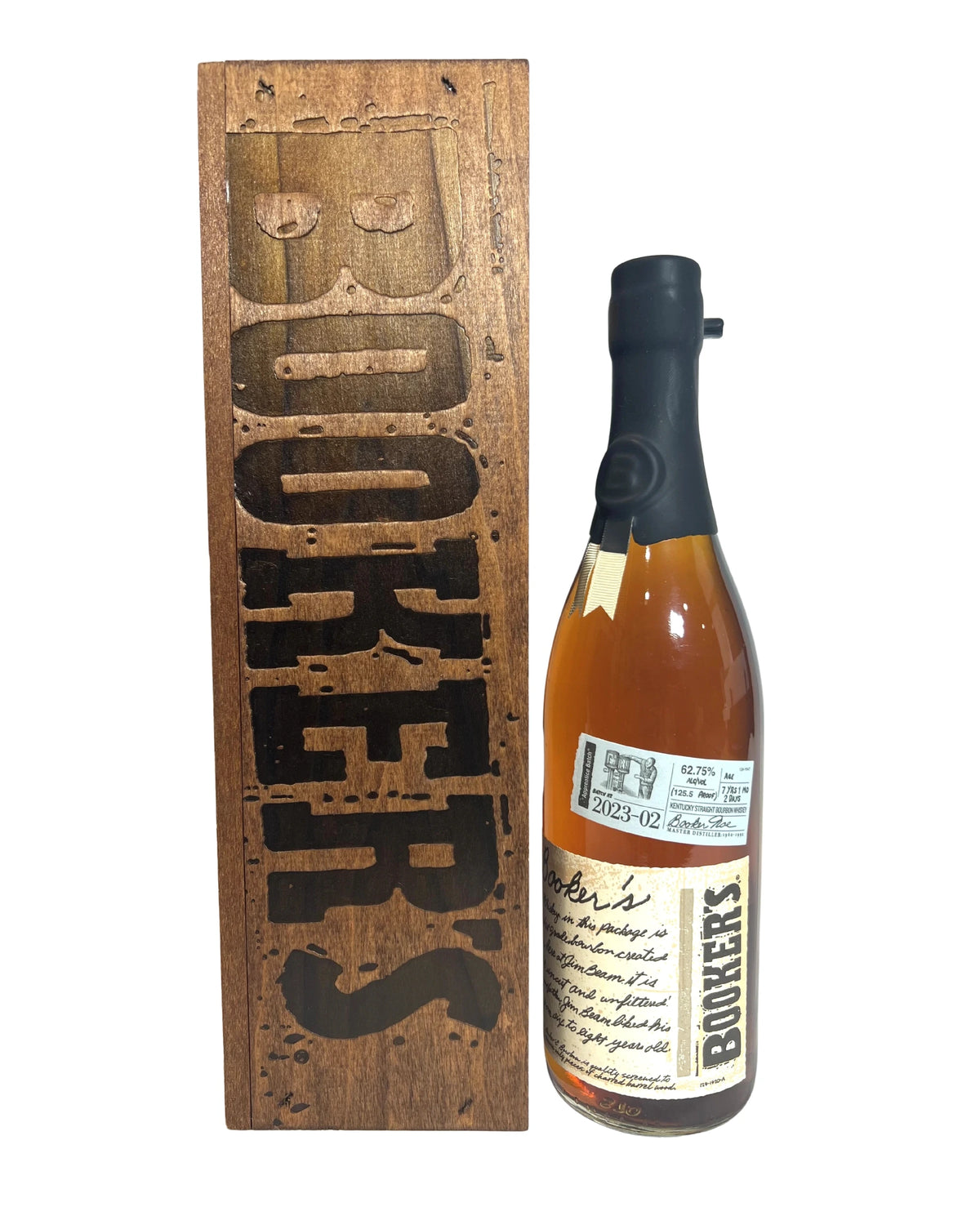 Booker's Small Batch 125.5 Proof 750ml "The Apprentice Batch" (2023-02) -bottle front
