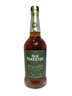 Old Forester Single Barrel Barrel Strength Rye -bottle front