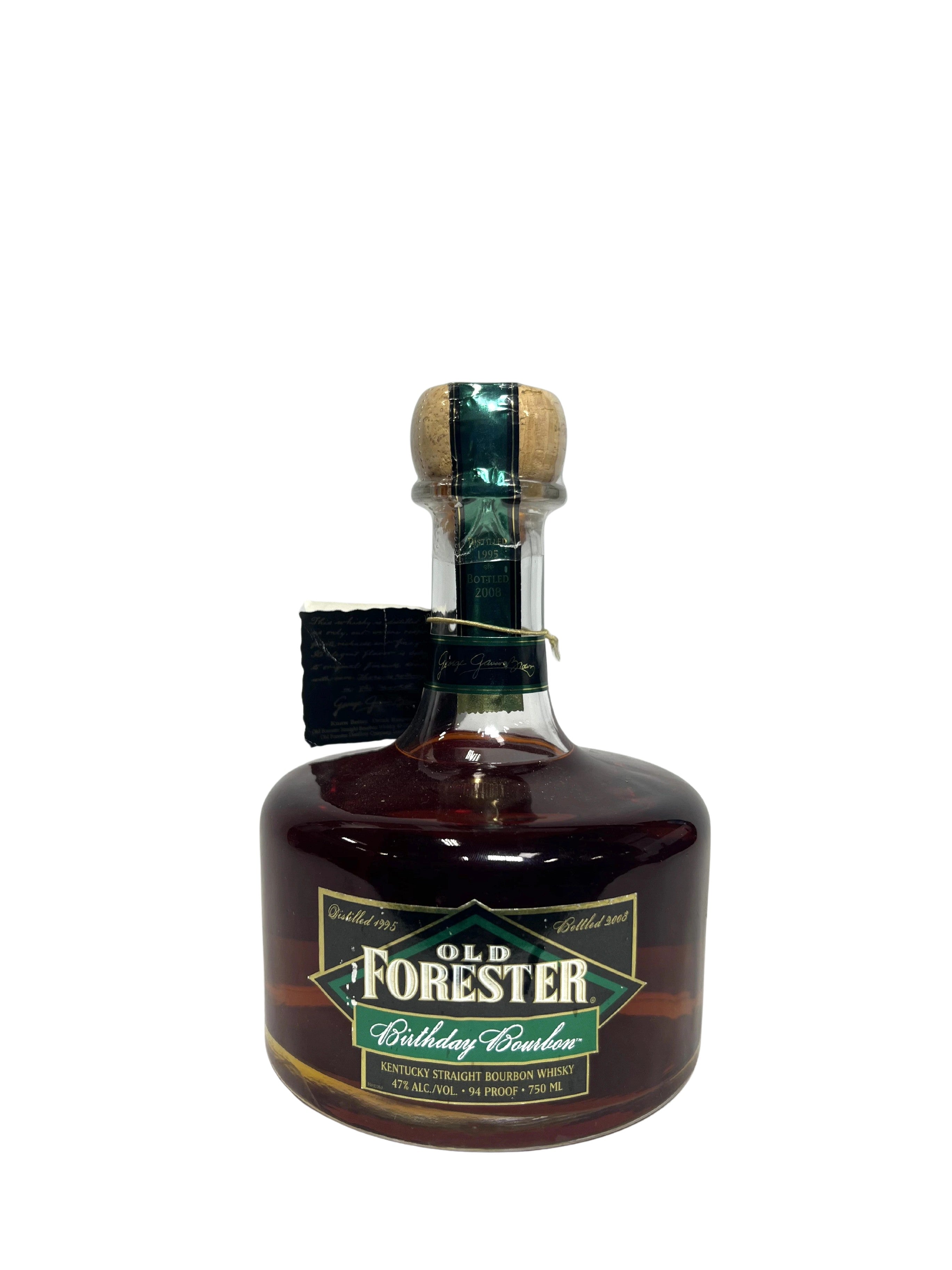 Old Forester Birthday Bourbon 2008 -bottle front