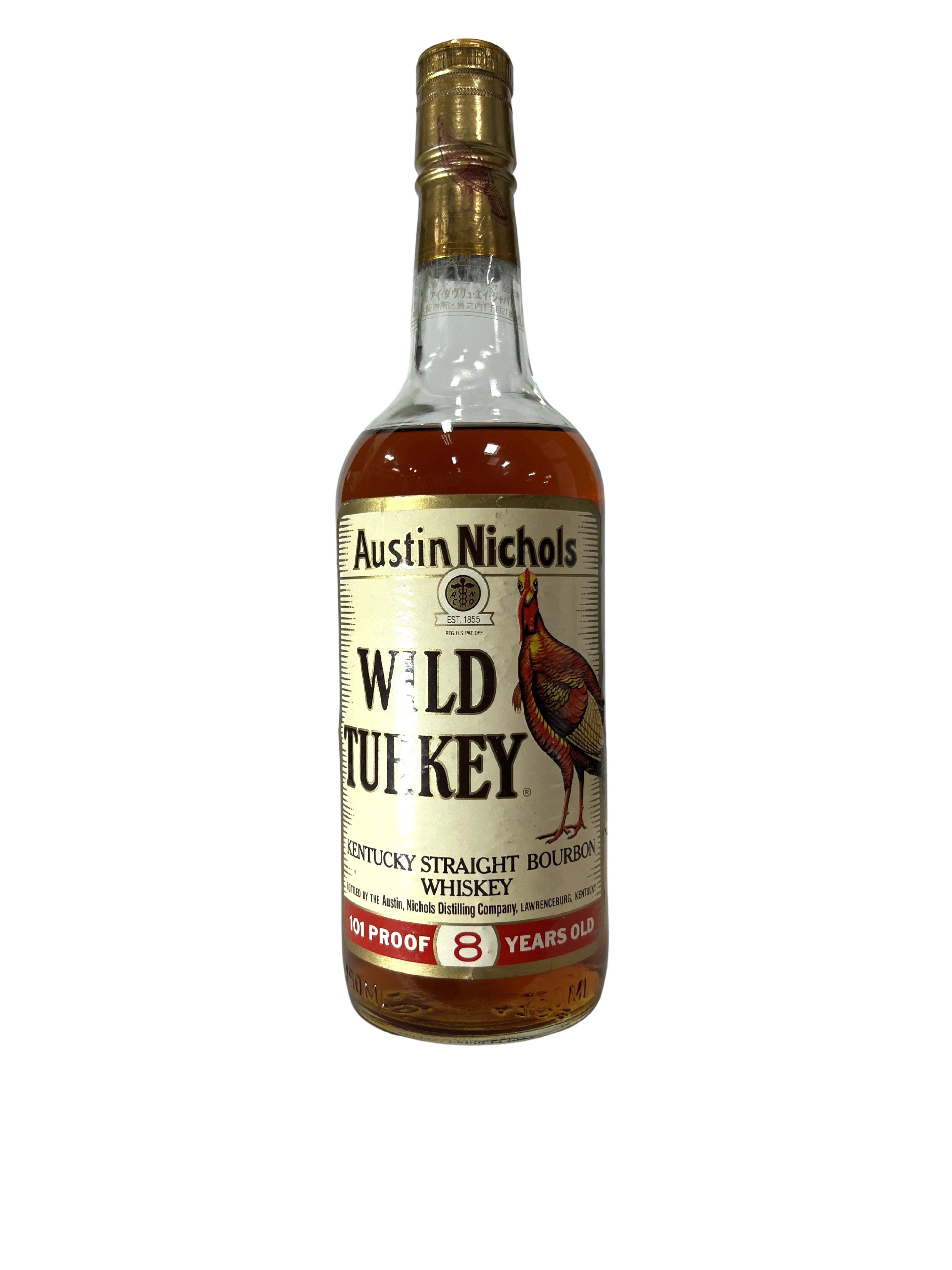 WILD TURKEY 1987 -bottle front