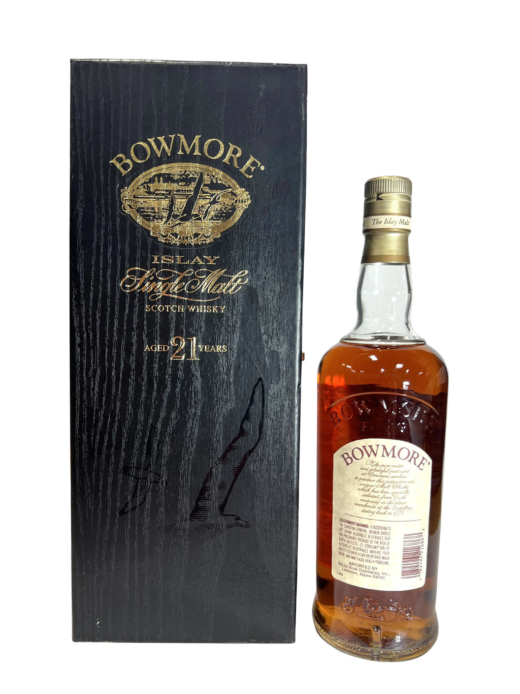 Bowmore 21-year Seagulls 1990's -bottle front