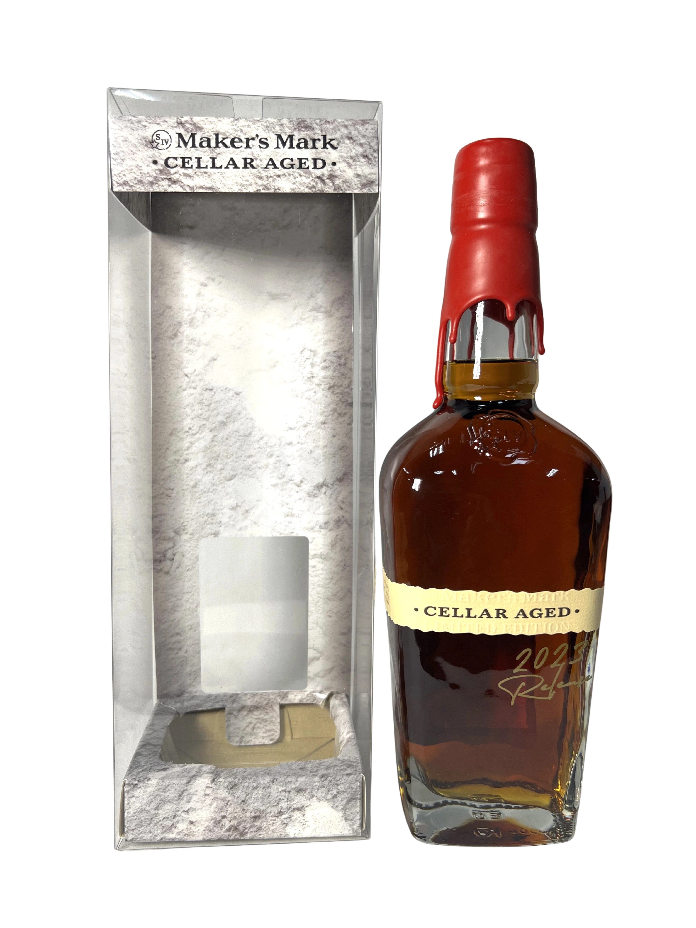 Maker's Mark Cellar Aged 2023 700ml with gift box -bottle front