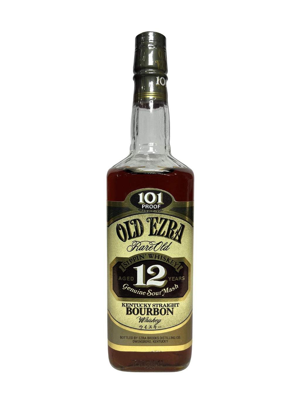Old Ezra 12/101 1991 -bottle front