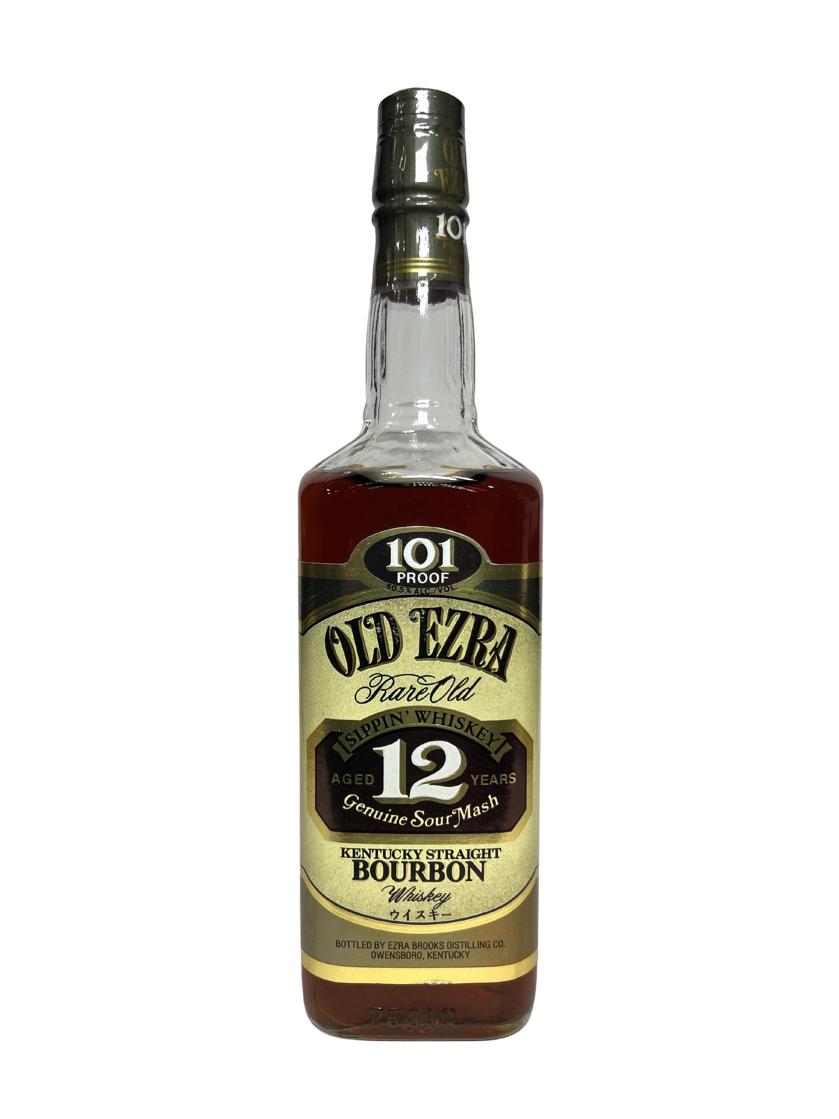 Old Ezra 12/101 1991 -bottle front